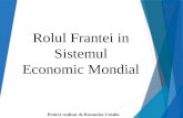Rolul Frantei in Sistemul Economic Mondial