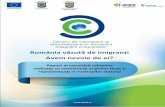 Romania Vazuta de Imigranti raport Calitativ 2015