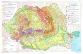 Harta Geomorfologica a Romaniei
