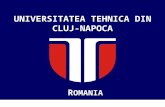 2 June 2015Technical University of Cluj-NapocaPage 1 UNIVERSITATEA TEHNICA DIN CLUJ-NAPOCA R OMANIA.
