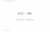 AS3: XML Cosmin Varlan Cosmin V¢rlan  flash/prezentari_cerc 1