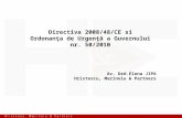 Directiva 2008/48/CE si Ordonanţa de Urgenţă a Guvernului nr. 50/2010 Av. Drd.Elena JIPA Hristescu, Marinoiu & Partners.