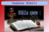 Seminar Biblic. Biblia spune : 15. SUNT MORII ÎN VIAĂ ? 15. SUNT MORII ÎN VIAĂ ?