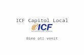 ICF Capitol Local Bine ati venit. Ore de Pregatire Continua Sesiunea 1.