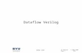 © 2003-2008 BYU A2 VERILOG Page 1 ECEn 224 Dataflow Verilog.