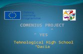 Comenius project “ yes”