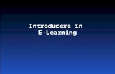 Introducere în  E-Learning