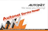 Autonet  Service Manager