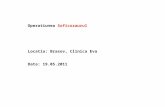 Operatiunea  Soficozaurul Locatia: Brasov, Clinica Eva Data: 19.05.2011
