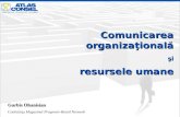 Comunicarea organizaţională şi resursele umane