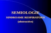 SEMIOLOGIE SINDROAME  RESPIRATORII (obstructive)