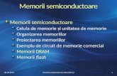 Memorii  semiconductoare