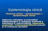 Epidemiologia clinică