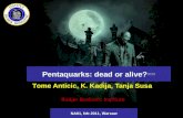 Pentaquarks : dead or alive?