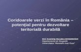 Coridoarele verzi în România – potenţial pentru dezvoltare teritorial ă  durabilă