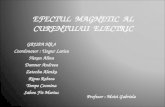 EFECTUL   MAGNETIC   AL CURENTULUI  ELECTRIC