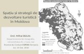 Spa țiu și strategii de dezvoltare turistică în Moldova