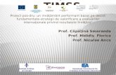 Evaluări internaționale – TIMSS Prof. Căpăţînă Smaranda Prof. Hididiş  Florica Prof. Niculae Anca