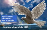 S eminar  de profeţie 2009