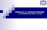 MODELUL  de  TRANZACTIONARE a TITLURILOR de STAT la B.V.B.