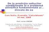 Curs festiv, Promo ţ ia “Calculatoare” 16 mai, 2008 Prof. Lucian VINŢAN