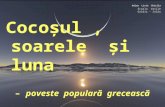 Cocoşul ,  soarele  şi  luna –  poveste  populară  grecească