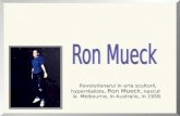 Revolutionarul in arta sculturii,  hyperréaliste,  Ron Mueck , nascut