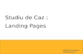 Studiu de Caz :  Landing Pages