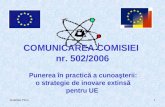COMUNICAREA COMISIEI  nr. 502/2006
