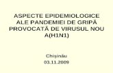 ASPECTE EPIDEMIOLOGICE ALE PANDEMIEI DE GRIPĂ PROVOCATĂ DE VIRUSUL NOU A(H1N1)