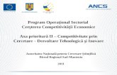 Autoritatea Naţională pentru Cercetare Ştiinţifică Biroul  Regional Sud-Muntenia 20 11