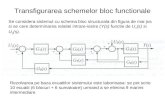 Transfigurarea schemelor bloc functionale