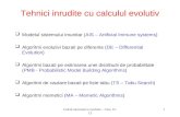 Tehnici inrudite cu calculul evolutiv