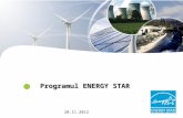 Programul ENERGY STAR