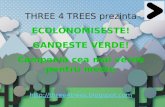 THREE 4 TREES prezinta ECOLONOMISESTE! GANDESTE VERDE! Campania cea mai verde pentru mediu
