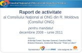 Raportor: Antoni ţa Fonari, Secretar General, Consiliul ONG