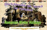 Sărbătorile de iarnă       la români