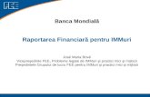 Banca Mondial ă Raportarea Financiară pentru IMMuri José Maria Bové