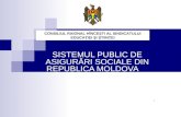 SISTEMUL PUBLIC DE ASIGUR ĂRI SOCIALE DIN REPUBLICA MOLDOVA :