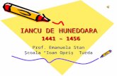 IANCU DE HUNEDOARA 1441 – 1456