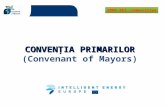 CONVENȚIA PRIMARILOR (Convenant of Mayors)