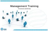 Management Training Anastasia  Ştefaniţa