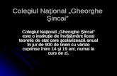 Colegiul Naţional „Gheorghe Şincai”