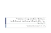 “ Producerea punctelor termice individuale conform tehnologiilor de inovare ”