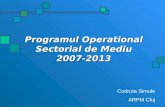 Programul Operational Sectorial de Mediu 2007-2013
