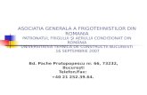 Bd. Pache Protopopescu nr. 66, 73232, Bucureşti Telefon/Fax:  +40 21  252. 39 . 64 .