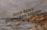 George Bacovia Universul operei bacoviene
