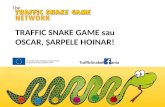 traffic  SNAKE  GAME  sau Oscar,  şarpele hoinar!