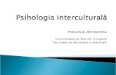 Psihologia  intercultural ă