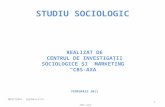 STUDIU SOCIOLOGIC